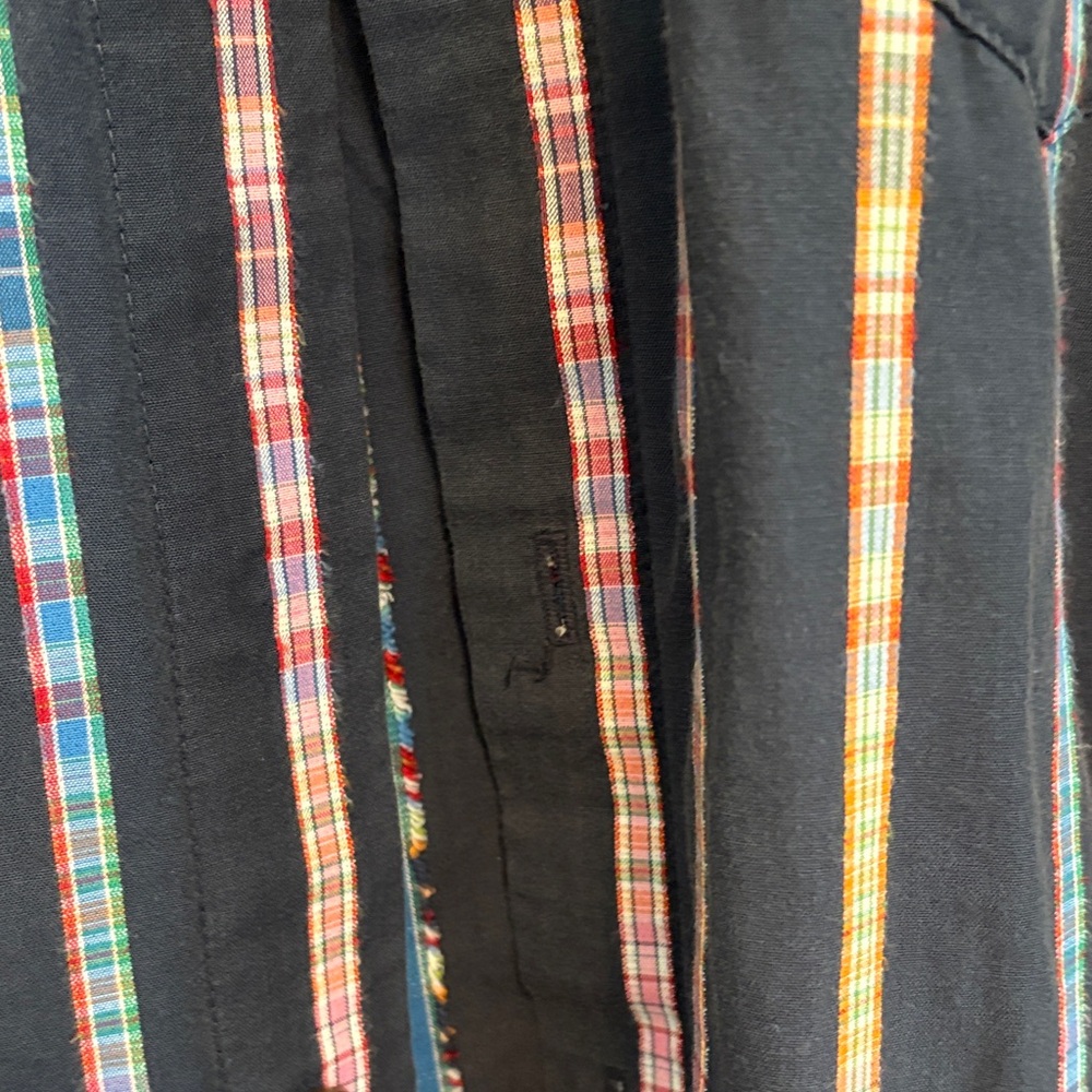 Mr. Turk Navy Striped Short Sleeve Shirt - Picture 10 of 10
